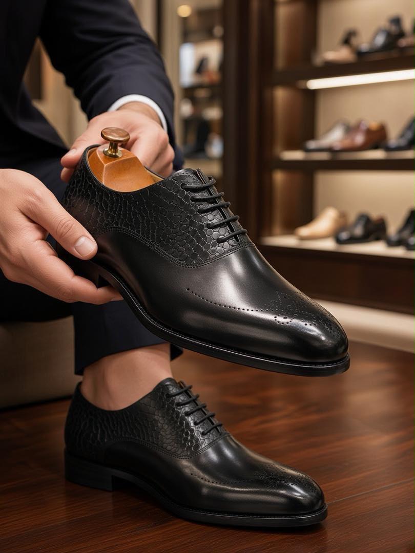 Men’s leather shoes